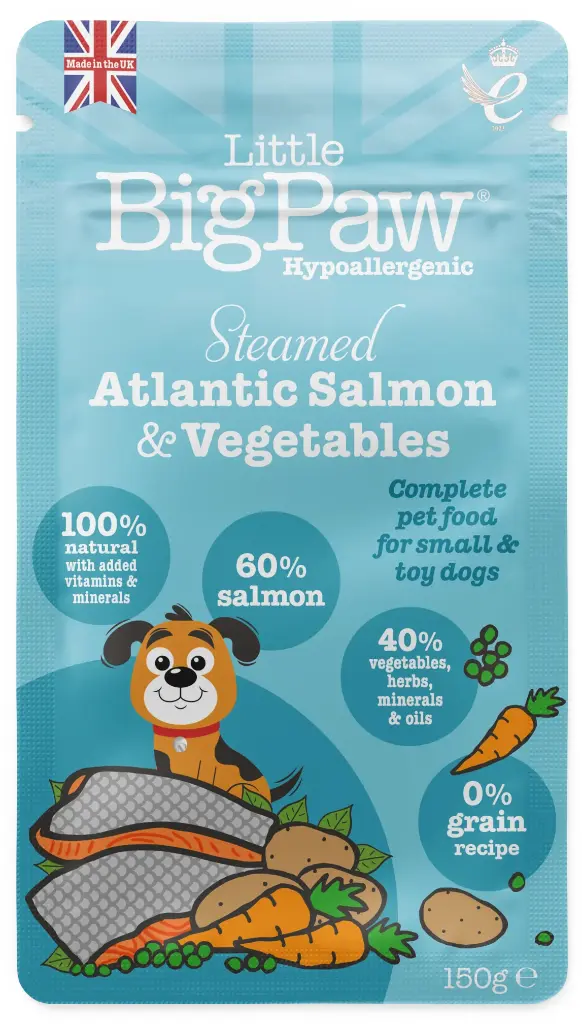 Little Big Paw Chien 150g Saumon - Carton