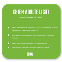 Croquette Chien Adulte Préventive Light 10 kg - Dinde / Pommes de Terre