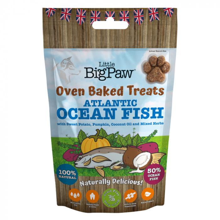 Little Big Paw - Biscuits au Poisson 130g - Carton