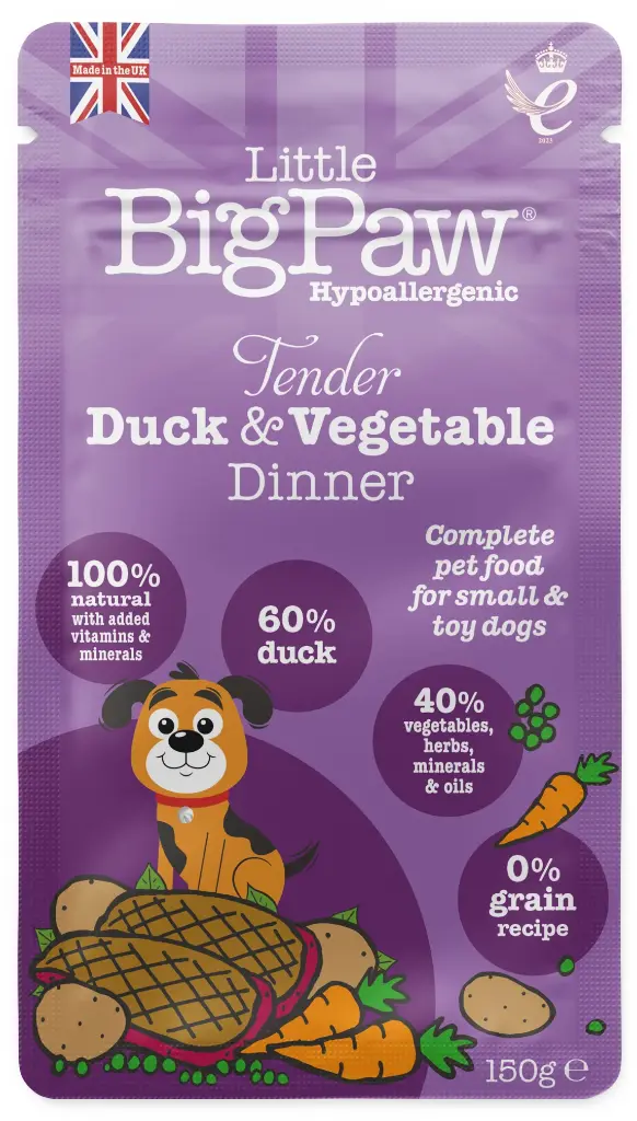 Little Big Paw Chien 150g Canard - Carton