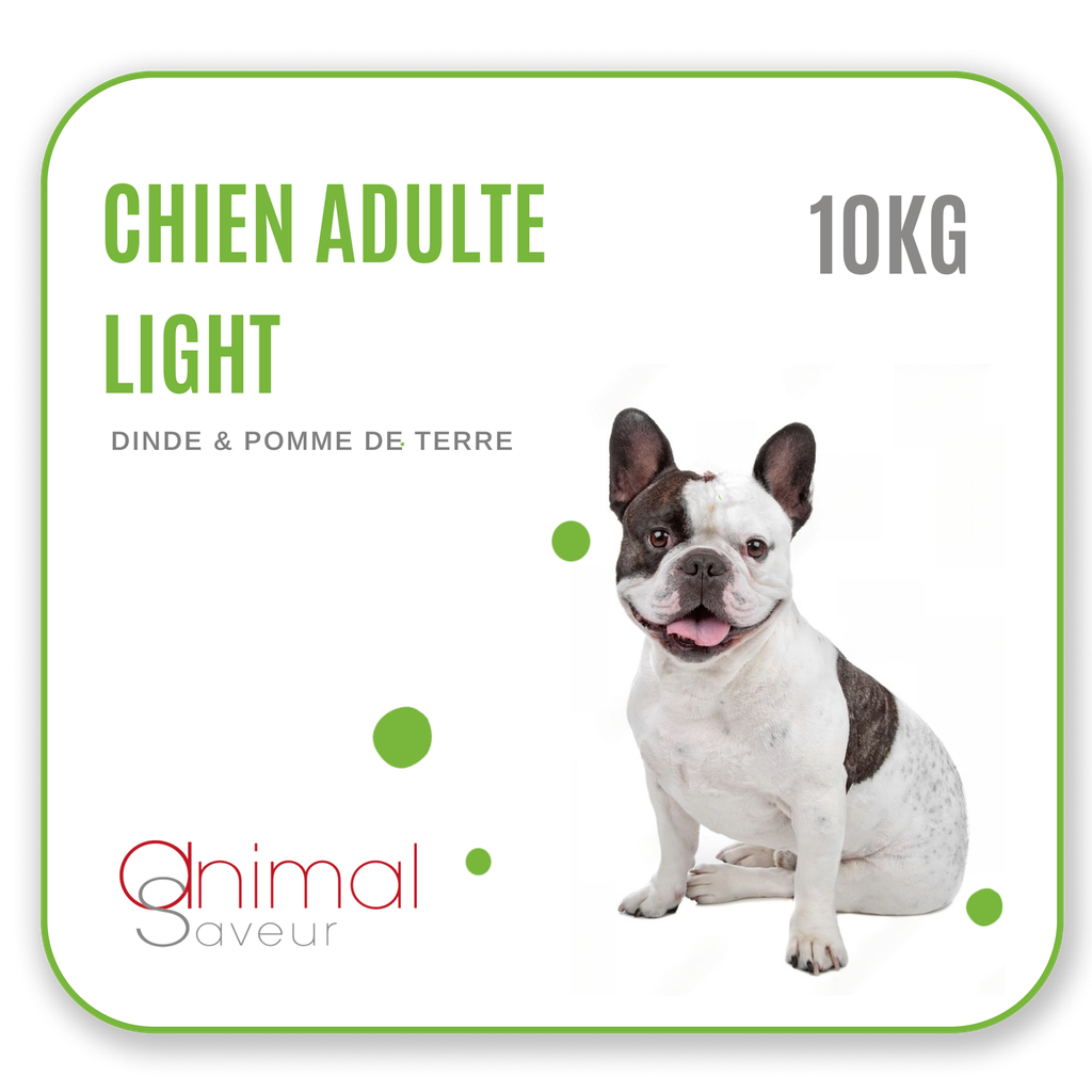 Croquette Chien Adulte Préventive Light 10 kg - Dinde / Pommes de Terre