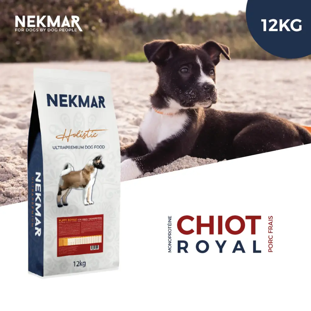 Croquettes Chiot Royal | Porc frais 12kg