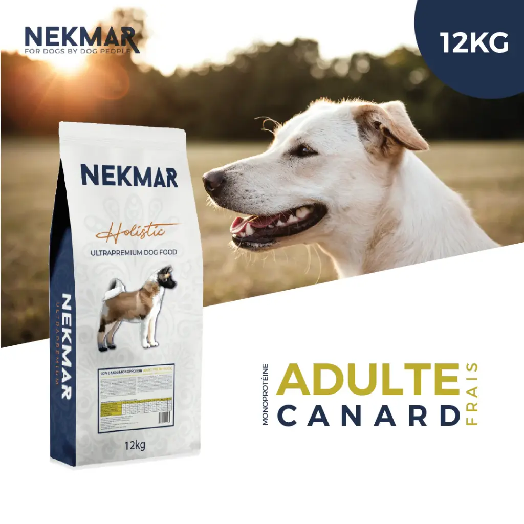 Croquettes Chien Adulte | Canard frais 12kg