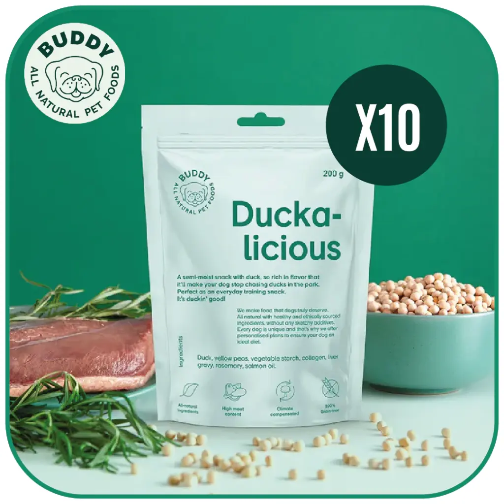 Duckalicious | Friandise pour chien au canard | Carton de 10