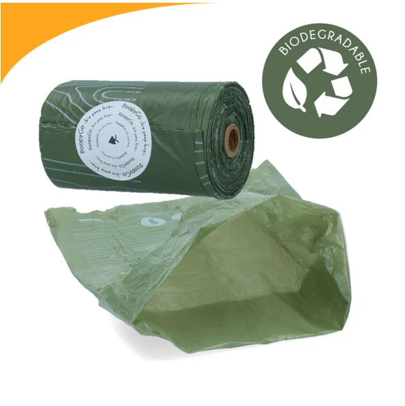 PoopyGo - Rouleau de sacs bio-dégadables