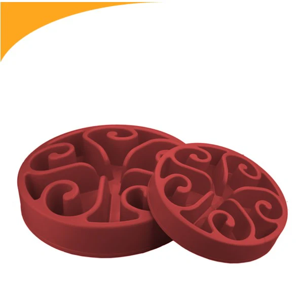 Gamelle anti-glouton - Eat Slow Live Longer Original (Large) - Rouge