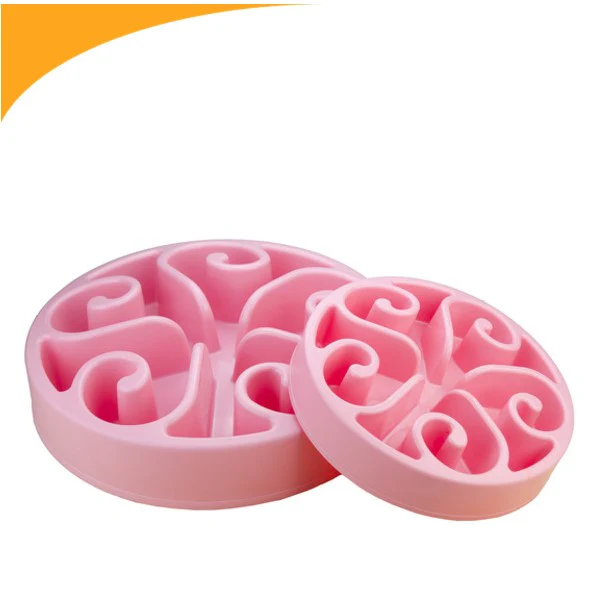 Gamelle anti-glouton - Eat Slow Live Longer Original (Small) - Rose