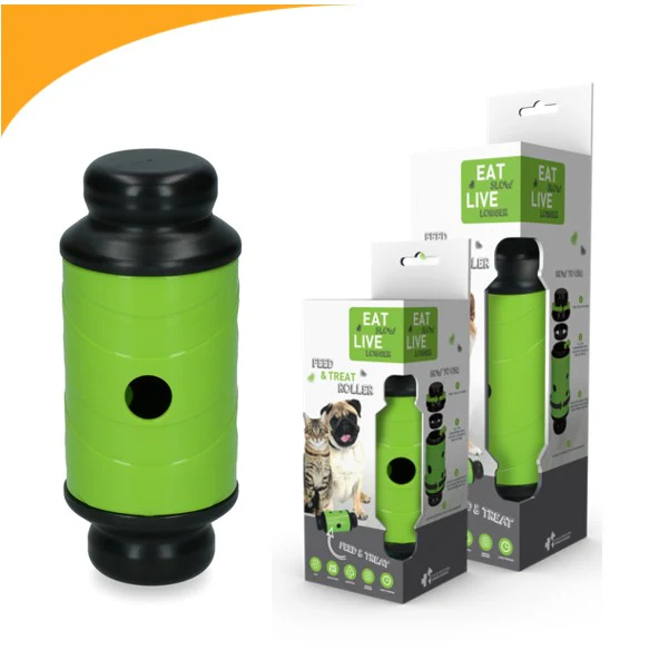 Jeu distributeur croquettes & friandises (Small) - Vert
